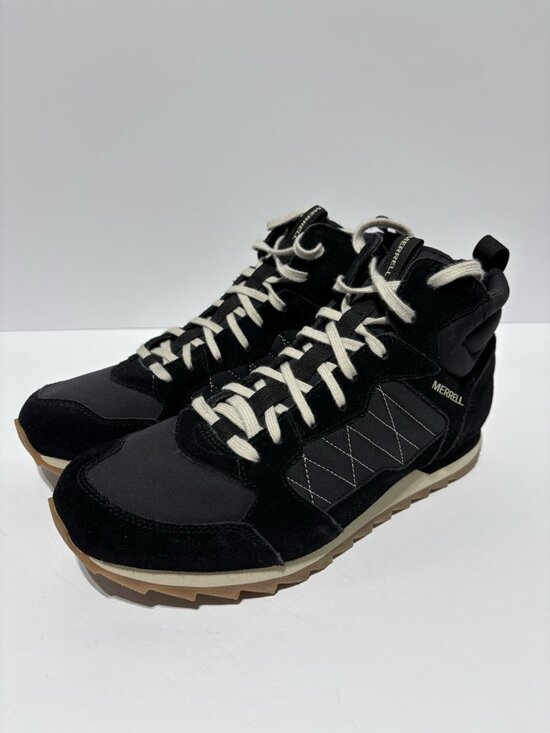 Merrell Men’s Alpine Sneaker Mid Black, Size 10.5 M main image 2